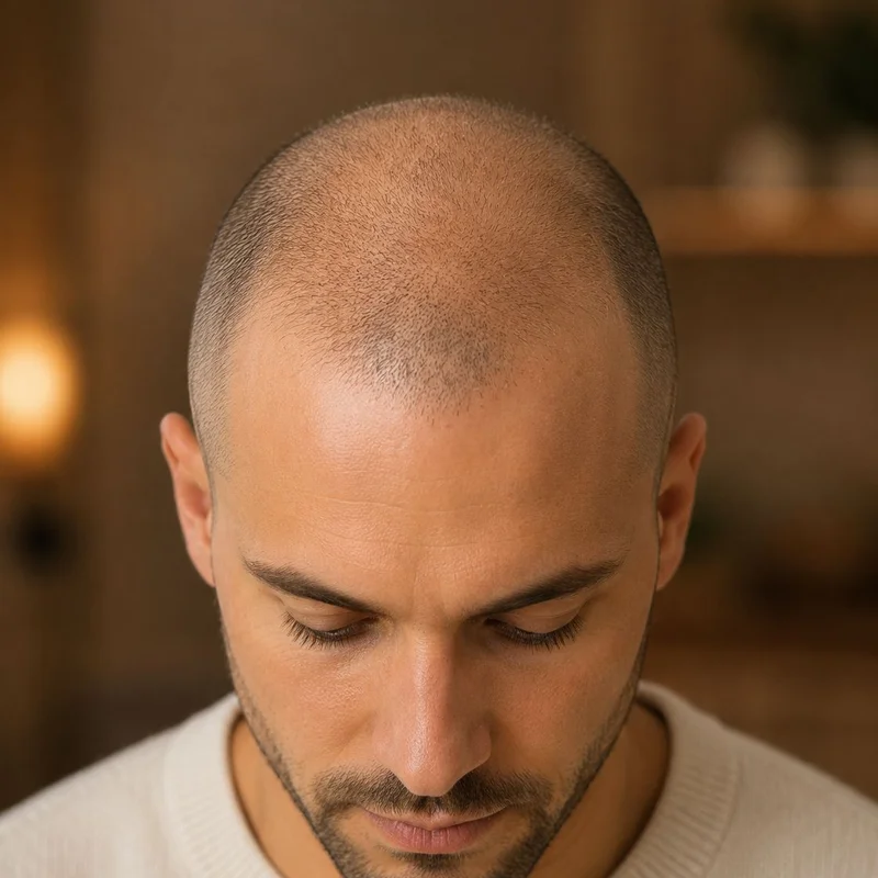 Lichtes Haar · Verdichtung